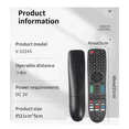 thumbnail image 3 of Control Remoto Universal V-1014S Compatible con para Múltiples Dispositivos, Fácil Configuración para TV, DVD, Color Negro, 3 of 5