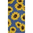 thumbnail image 7 of GZHJMY Sunflower Soft Hand Towels, 2 Pcs Absorbent Bath Towel Decorative Fingertip Towels for Bathroom Gym Spa Hotel Beach Swimming Pool,14.4"x 28.3", 7 of 7