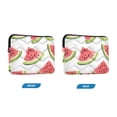 thumbnail image 7 of FORMRS 15-15.6 inch Laptop Sleeve Case Soft Carrying Quilted Computer Bag Cover, Cartoon Watermelon, 7 of 7