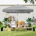 thumbnail image 5 of Gymax 10 X 10 FT Pop up Canopy Tent Portable Foldable Patio Shelter w/ Wheeled Bag, 5 of 10