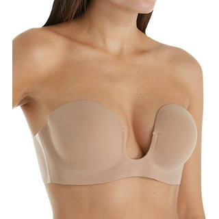 USYFAKGH Strapless Bra for Women Padded Bandeau Bra Non-Slip Silicone  Seamless Wireless Tube Top Bra Comfortable (Beige #2, S) at  Women's  Clothing store
