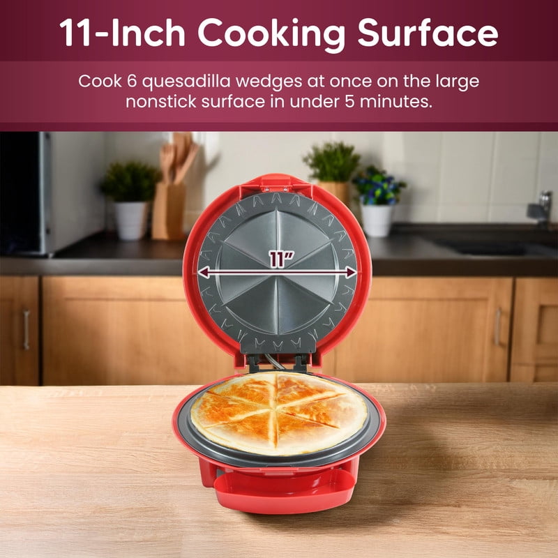 Elite Cuisine EQD851 11" Quesadilla Maker
