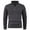 #0245-Dark Gray, variant on Betivan Mens Slim Fit Zip Up Mock Neck Polo Sweater Casual Long Sleeve Sweater and Pullover Sweaters with Ribbing Edge