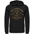 thumbnail image 6 of Yellowstone Men's Dutton Ranch Montana Y Brand Graphic Print Adult Pullover Hoodie, 6 of 6