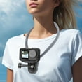 thumbnail image 3 of Action Camera Neck Mount, Action Camera Hanging Neck Mount Three Claw Adapter Base  for Pocket 3, 3 of 7