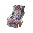 thumbnail image 4 of Navy and Blush Soft Flannel Fleece Throw Blanket, Abstract Pastel Color Splashes Dirty Look Liquid Splat Drops Print, Cozy Plush for Indoor and Outdoor Use, 60" x 80", Multicolor, by Ambesonne, 4 of 6
