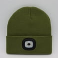 thumbnail image 6 of LED Knit Hat Button Cell Type Knitted Hat With Light Glowing, 6 of 11