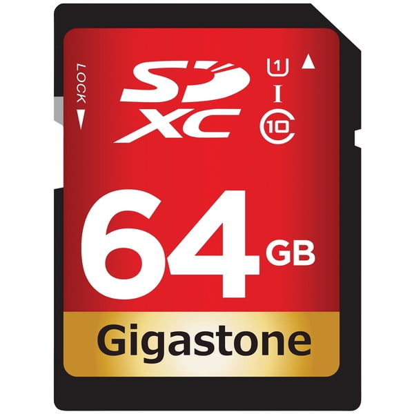 Gigastone Prime Series 16GB MicroSD Card 4-in-1 Kit - 90Mbps Speed With Adapters
