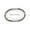 Gray L, variant on Negative Ion Sports Bracelet 7.1-7.9 Inch Silicone Metal Energy Band for Athletic Recovery and Daily Wellness