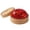 Dumpling Squishy-3.7" Red (#11), variant on Dumplings Stress Balls, Giant Glitter Squishies, Soft Squeeze Decompression Dough with Food Steamer, 3.7 inch Pink Crazy Gifts for Fun