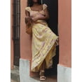 thumbnail image 3 of Sunloudy Vestido estampado floral bohemio para mujer, vestido maxi con mangas abullonadas, vestidos de verano para novia Sunloudy moda, 3 of 5