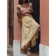 thumbnail image 3 of Sunloudy Vestido estampado floral bohemio para mujer, vestido maxi con mangas abullonadas, vestidos de verano para novia Sunloudy moda, 3 of 5