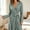 Army Green, variant on Women's Ribbed Knit Wrap Bath Robe Long Sleeve Maxi House Robe with Self‑Tie Belt Dual Patch Pockets for Lounging