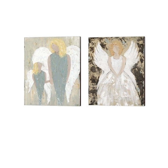 Metaverse Jade Reynolds 'Safe Haven A' Canvas Art (Set of 2)