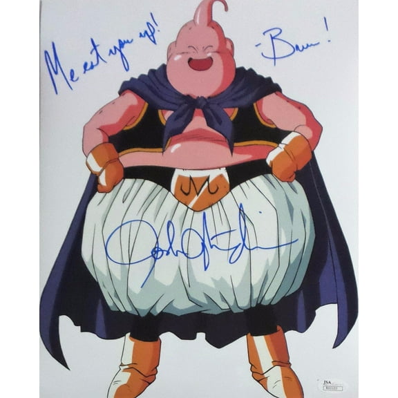 Josh Martin Signed Majin Buu Signed Autographed 11x14 Photo JSA Authenticated 3