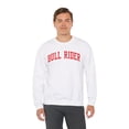 thumbnail image 6 of Bull Rider Sweatshirt Gifts Crew Neck Shirt Long Sleeve Unisex, 6 of 7