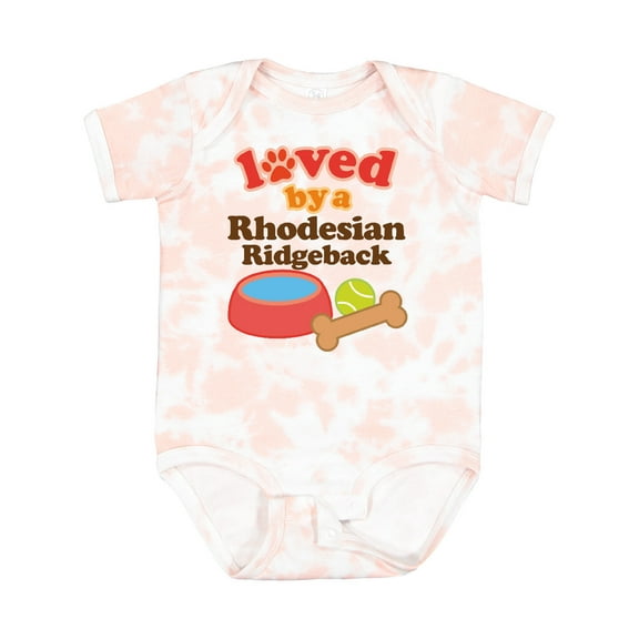 Inktastic Rhodesian Ridgeback Loved by a (dog Breed) Boys or Girls Baby Bodysuit