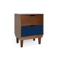 thumbnail image 5 of Nico & Yeye Kabano 2-Drawer Walnut Kids Nightstand -  Yellow, 5 of 5