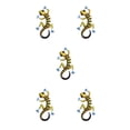 thumbnail image 2 of Tapices Decorativos Injueey para Puertas Adornos Únicos Decoración Navideña Exterior Amarillo, 2 of 6