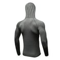 thumbnail image 1 of Chaqueta deportiva de secado rápido con capucha informal con cremallera de manga larga para fitness de otoño/invierno para hombre Pompotops oipoqjl9524, 1 of 8