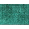 thumbnail image 1 of Ahgly Company Indoor Rectangle Oriental Turquoise Blue Industrial Area Rugs, 7' x 10', 1 of 4