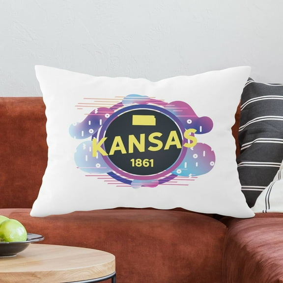 Personalized Kansas Pillow Case