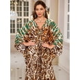 thumbnail image 3 of CFCSRP Plus Size Caftans Moo Moo for Women Swimsuit Cover up Summer Beach Kaftan Swimwear Maternity Dress, 3 of 6