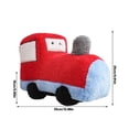 thumbnail image 2 of Train Plush Toy, Stuffed Animal Cartoon Train Pillow, Soft Cuddly Toy Train for Kids, Children's Bedroom Decor Nursery Gift, Railway Plush Cushion for Playtime and Bedtime Companion, 2 of 7