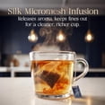 thumbnail image 4 of Mighty Leaf Organic Tea Sampler, 30 Count, Silken Tea Bags, 6 Flavors (Earl Grey, Rooibos, Chai, Verbena Mint, Chamomile Yuzu), 4 of 9