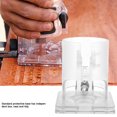 thumbnail image 4 of Trimmer Router Transparent Base, Power Tool Plastic Trimmer Base, Protective Accessory Woodworking Plastic Base For Trimmer, 4 of 8