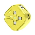 thumbnail image 1 of Big Save,HWRETIE Cable & Charge Clearance,5A Super Fast Charging Three-In-One Data Cable,Telescopic Support to Store of the Night,One Drag and Three Charging Wires, 1 of 4