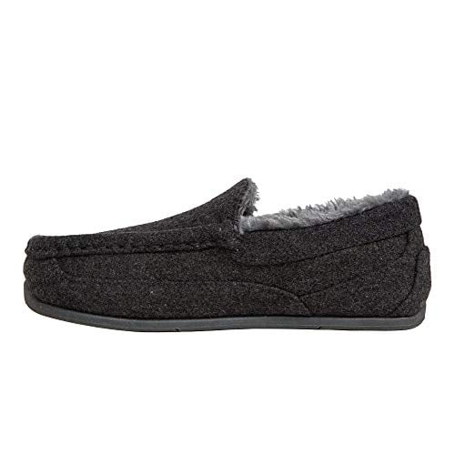 Deer Stags Slipper, Dark Grey, 7 US Uni Big Kid