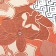 thumbnail image 4 of SAFAVIEH Courtyard Qendro Floral Indoor/Outdoor Area Rug, Terra Natural/Brown, 5'3" x 7'7", 4 of 9