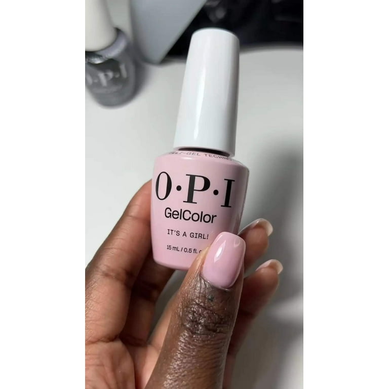 OPI GelColor Intelli-Gel Nail Polish GCH39 - It's A Girl - Walmart.com