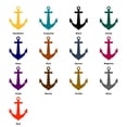 thumbnail image 5 of Anchor Metal Wall Sign Boathouse Nautical Decor for Wall Dock Bay Lake River Hanging Wall Art - 3 Sizes / 13 Colors - Anniversary Gift Idea Husband Wife Indoor Outdoor Made in USA, 5 of 6