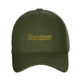 thumbnail image 2 of Daxton USA States Classic Structured Golf Dad Hat Cap, Olive Hat Brooklyn, 2 of 4