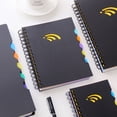 thumbnail image 2 of Miangastore Colorful A4 Coil Side PP Notepad Diary Notebook Journal Writing Notebook Sketchbook, 2 of 5