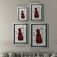 thumbnail image 4 of Checkered Snowman I Premium Framed Print - Ready to Hang, 4 of 9