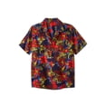 thumbnail image 3 of Men's Big & Tall Tropical Rayon Short-Sleeve Shirt, 3 of 6