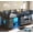 gray, variant on DRNANLIT Low Loft Bed with 7 Storage Drawers and Bookcase, Twin Low Loft Bed with 14" H Safety Guardrail, Inclined Ladder and LED Lights, Under-Bed Play Space, Steel Slat Support, Gray