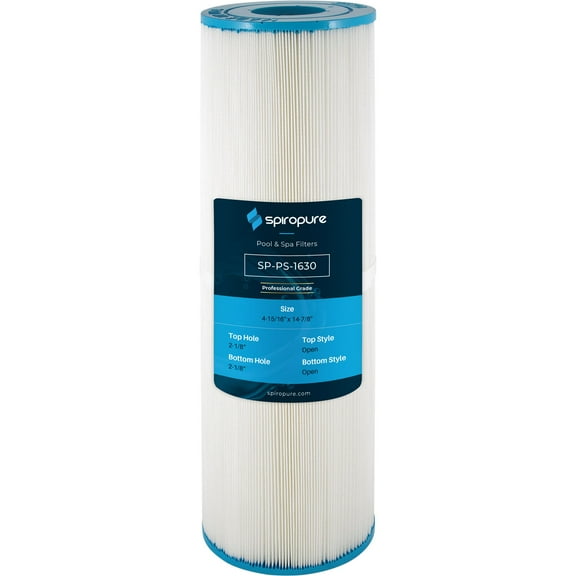SpiroPure Replacement for Pleatco PMT50 Unicel C-4305 Filbur FC-1630 Sundance 6540-497 Martec CL-2807 Sonfarrel 220142 Hot Tub Spa Pool Filter Replacement Cartridge