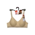 thumbnail image 6 of Hanes Womens Wireless T-Shirt Bra, Cooling Comfort Convertible Bra, Moisture-Wicking, 6 of 11