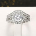 thumbnail image 5 of EOEMY Unique Women 925 Silver Filled Rings Cubic Zirconia Jewelry Gifts Size 6-10-10, 5 of 5