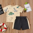 thumbnail image 3 of Mercatoo Summer Outfit Girls Size 6 Baby Boy Clothes 2PC Clothes Set Ropa Hawaiana Para Western Shirts For Girls, 3 of 8