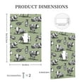 thumbnail image 3 of Fotbe Farm Cows Print Duplex Receptacle Wall Plate, 1-Gang 5.0" x3.0" Wall Outlet Covers, Dual Outlet Faceplates Covers, Color-matched Screws Included-Style T, 3 of 6