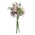 thumbnail image 1 of Paquete de flores artificiales Simulación Decoración floral Oficina en casa Mesa Centro de mesa Ornamento de flores falsas, Rosa claro Monstrate HA7163-02B, 1 of 6