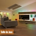 thumbnail image 2 of Luces LED multicolores regulables para armario, luces LED inalámbricas con control remoto, fácil instalación con almohadilla adhesiva para armario de cocina y dormitorio, 16 colores preestablecidos +, 2 of 6