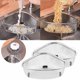 thumbnail image 1 of Fiudx Cesta para Fregadero de Acero Inoxidable, Diseño Compacto de Drenaje, Almacenamiento Versátil para La Cocina, Lavado de Verduras y Frutas, Filtro de Residuos, Organizador de Esquina para Fregad, 1 of 5