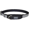 thumbnail image 1 of Red Dingo MC-RB-BB-SM Martingale Dog Collar Reflective Black, Small, 1 of 1