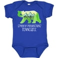thumbnail image 3 of Inktastic Smoky Mountains, Tennessee Mountains and Bear Shape Boys or Girls Baby Bodysuit, 3 of 5